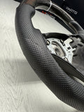 Carbon Fiber Custom BMW 08-13 E90 E92 E93 M3 Leather Steering Wheel DCT