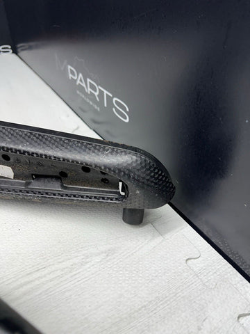 01-06 BMW E46 330ci ZHP M3 Black Cube/Black Door Trim Armrests Front