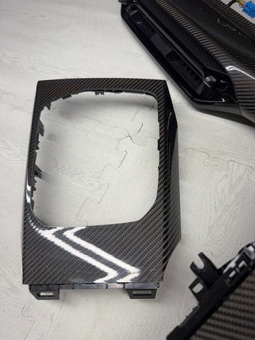 2025-2026 BMW G80 M3 Front Interior Carbon Fiber Trim Panel Set OEM