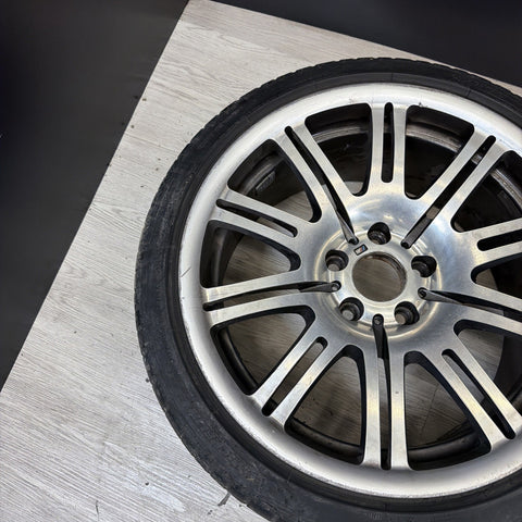 01-06 BMW E46 M3 Factory Rear 19x9.5 M Double Spoke Alloy Style 67 Wheel 19” OEM