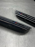 01-06 BMW E46 M3 Left Right Fender Vent Grilles Grills Trims Chrome Genuine OEM