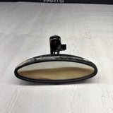 01-06 BMW E46 M3 Rearview Rear View Oval Mirror *Damage