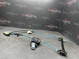 15-19 Ferrari 488 GTB/ Spider Left Driver Front Glass Lift Regulator 86266300