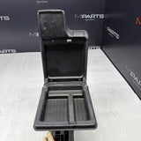 01-06 BMW E46 M3 Center Console Armrest Arm Rest Black Leather *Notes*