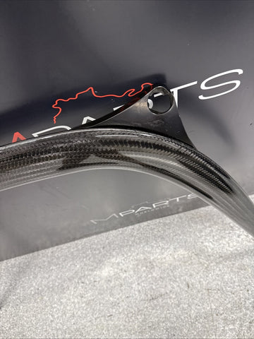 15-20 BMW F80 F82 F83 M3 M4 Carbon Fiber Strut Brace Bar OEM *Tabs