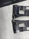 01-06 BMW E46 M3 LEFT RIGHT DRIVER FRONT BUMPER COVER GUARD BRACKET PAIR 2695247