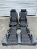 BMW E46 M3 01-06 Convertible M Rain Cloth / Nappa Leather Interior Seats Set