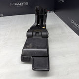 01-06 BMW E46 M3 Center Console Armrest Arm Rest Black Leather *Cracked Leather