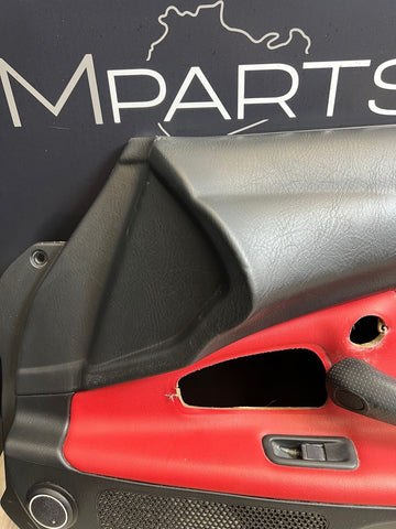 Honda S2000 S2k Red Door Panel Card Trim Right Passenger