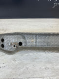 01-06 BMW E46 M3 Front Bumper Rebar Reinforcement Beam + Horns *Crack*