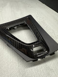 15-20 BMW F80 F82 F83 M3 M4 Center Dome DCT Shifter Plate + Carbon Fiber Overlay