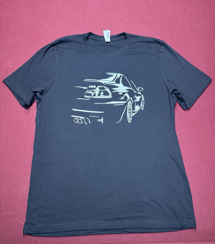 Mpartsworldwide X Precision Tee T Shirt T-Shirt 2025 Black M3 Rear XXL