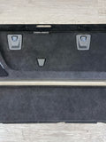 13-16 BMW F10 M5 REAR DECK SPEAKER COVERS PARCEL SHELF COVER PANEL ALCANTARA OEM