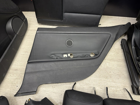 01-06 BMW E46 M3 Coupe Interior Front Seats Black Powered / Heated