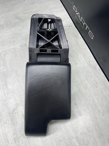 94-99 BMW E36 M3 Center Console Armrest Arm Rest Black Leather