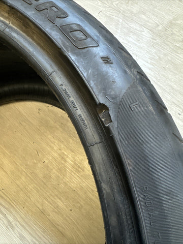 2020 Used 355/25ZR21 Pirelli P Zero L 107Y - 7-8/32