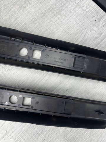 94-99 BMW E36 COUPE 318I 323I 325I M3 B PILLARS TRIMS BLACK