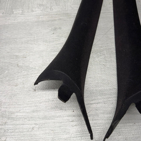 1992-1999 BMW E36 Convertible Front A-Pillar Trim Left&Right Black OEM 1977760
