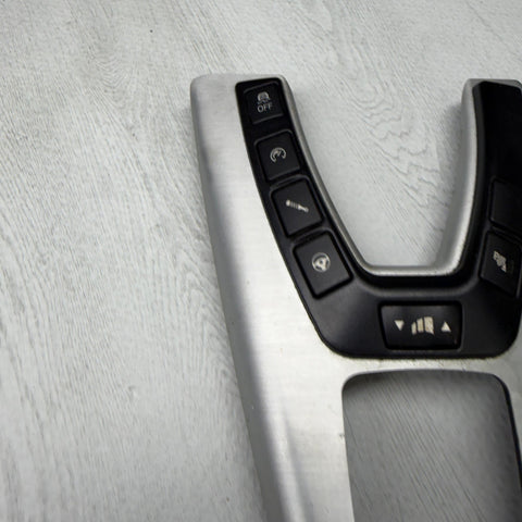 13-16 BMW F10 M5 Center Console Shifter Trim Bezel w/ Parking Switch OEM 7846344