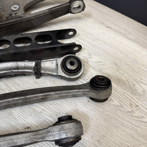 08-13 OEM BMW E90 E92 E93 M3 Rear Driver Left Side Suspension Control Arm SET