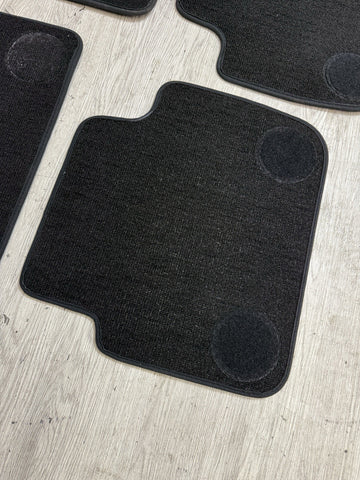Genuine 01-06 BMW E46 M3 Coupe Carpets Floor Mats Black Front & Rear