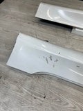 BMW 06-10 E60 M5 Side Skirts Rocker Panels Alpine White OEM 7896838