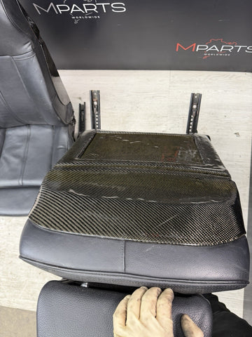 BMW 06-07 E60 M5 Sedan Front Seats Leather Heated Black