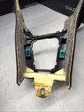 95-99 BMW E36 M3 Lower Dash Center Console Housing Panel Support Black Sedan