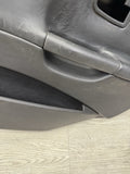 BMW E36 M3 Sedan Right Passenger Rear Black Leather Door Card Panel 51422258036