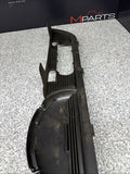 01-06 BMW E46 M3 CONVERTIBLE REAR SEAT ROLLOVER BAR TRIM COVER BLACK 8204279 OEM