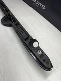 01-06 BMW E46 M3 Convertible Trunk Lid Grip Key Deck Handle Carbon Black *Notes*