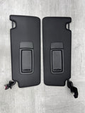 21-24 BMW G82 M4 Coupe Front Sun Visors Pair Black