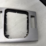 01-06 BMW E46 M3 Convertible Interior Center Shift Shifter Trim Brushed Aluminum