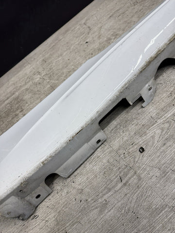 BMW E92 M3 Coupe 08-13 Side Skirt Right Passenger Side Genuine OEM Alpine White
