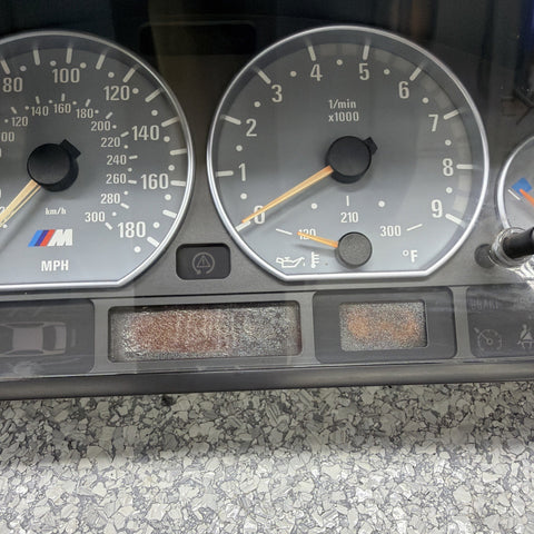 2001-2006 BMW E46 M3 Instrument Cluster Speedometer Spedometer SMG *Sundamage*