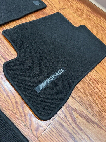 2014-2021 MERCEDES-BENZ W205 C300 AMG FLOOR MAT BLACK CARPET SET