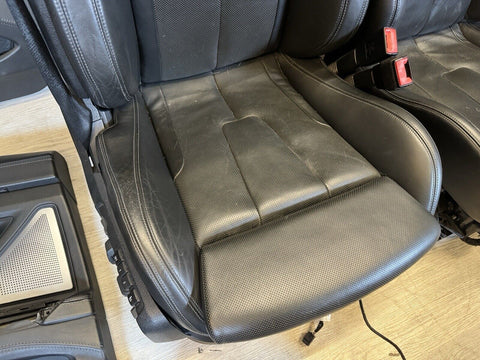 13-16 BMW F06 M6 Sedan Black Interior Front & Rear Seats Complete