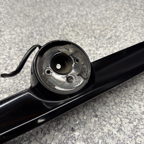 01-06 BMW E46 M3 Convertible Trunk Lid Grip Key Deck Handle Carbon Black