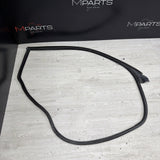 BMW E46 M3 01-06 Right Passenger Side Door Weather Strip Seal Black OEM *Notes*
