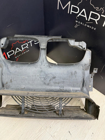 00-06 BMW E46 325 330 M3 Front Clip Radiator Support Fan Shroud OEM *Small Crack
