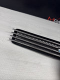 01-06 BMW E46 M3 Right Passenger Fender Vent Grille Grill Chrome OEM With Emblem