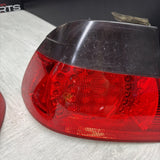 BMW 01-06 E46 325 330 M3 Coupe Outer Tinted LED Tail Lights
