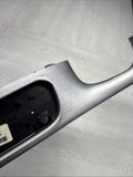 01-06 BMW E46 M3 Brushed Aluminum/Black Door Trim Armrest Front Left Driver