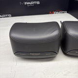 2001-2006 BMW E46 M3 Convertible Black Rear Headrests Head Rests Pair