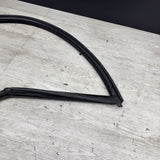 BMW E46 M3 01-06 Left Driver Side Door Weather Strip Seal Black OEM*Rip