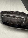 BMW 19-25 840 M850 M8 G14 G15 RIGHT MIRROR W/ BLIND SPOT CARBON FIBER *Crack