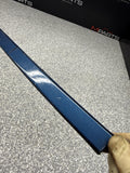 BMW E46 325 330 M3 Roof Rack Molding Rail Gutter Trim Right Passenger Topaz Blue