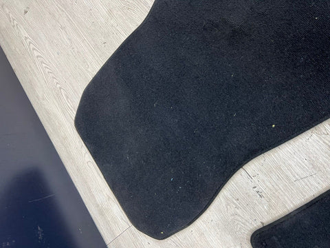 BMW OEM G20 G80 M3 19-23 BLACK FRONT CARPET FLOOR MATS