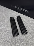 01-06 BMW E46 M3 Front Fender Vents Grilles Grills Chrome Genuine OEM No Emblems