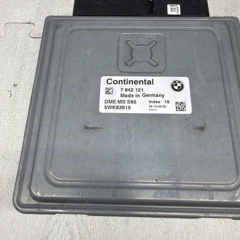 06-10 BMW E60 E63 E64 M5 M6 S85 V10 Motor Engine Control Unit DME ECU MSS65
